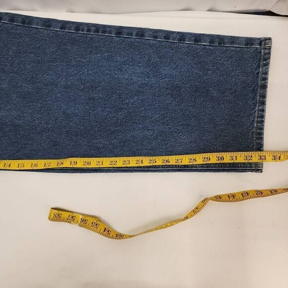 Carhartt Men's Size 50 x 32 Relaxed Fit Straight Leg Denim Blue Jeans R13 - Picture 7 of 10